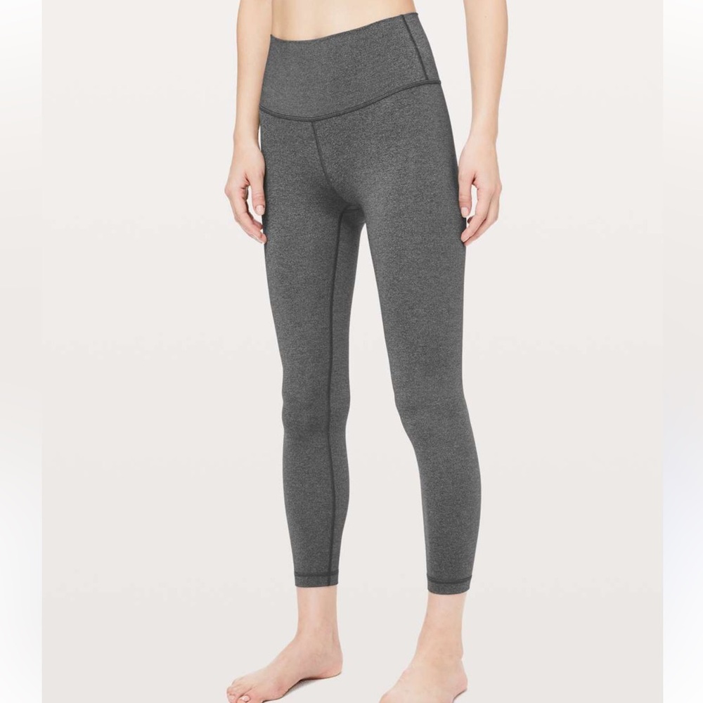 Lululemon Wunder Under Gray Leggings
